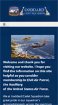 Mobile Screenshot of goddardcadetsquadron.com